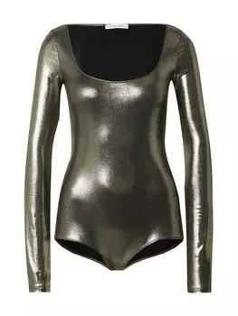Футболка PATRIZIA PEPE Bodysuit, золотой