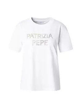 Футболка PATRIZIA PEPE MAGLIA, белый
