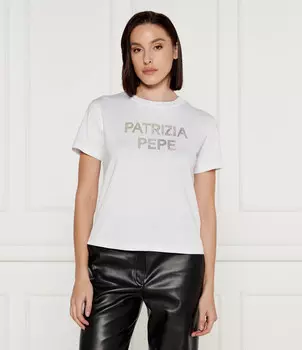 Футболка Patrizia Pepe Regular Fit, белый