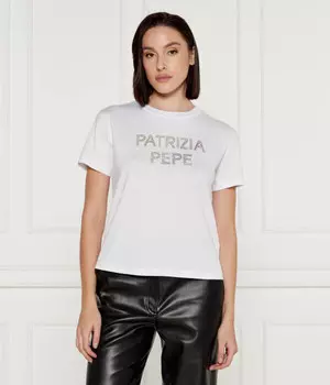 Футболка Patrizia Pepe Regular Fit, белый