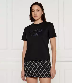 Футболка Patrizia Pepe Regular Fit, черный