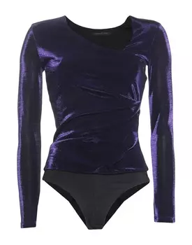 Футболка Patrizia Pepe Sera, фиолетовый