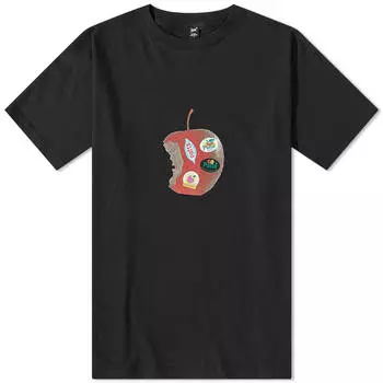 Футболка Patta Apple, черный