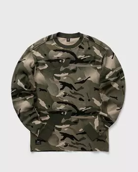 Футболка Patta Digi Waffle Ls Tee, цвет multispraycamo