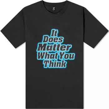 Футболка Patta It Does Matter What You Think, черный