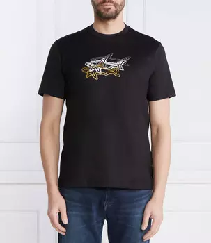 Футболка Paul&Shark Regular Fit, черный