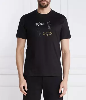 Футболка Paul&Shark Regular Fit, черный