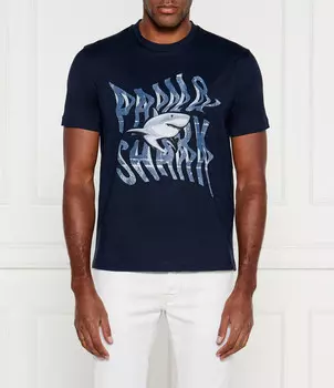 Футболка Paul&Shark Slim Fit, темно-синий