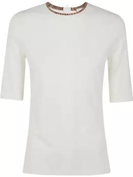 Футболка Paul Smith длиной три четверти, белый