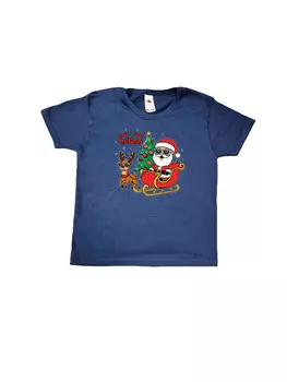 Футболка PAULGOS, цвет navi-blau