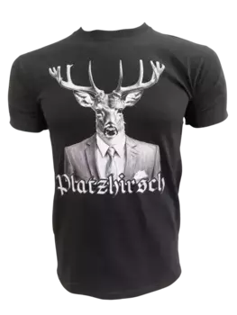 Футболка PAULGOS Platzhirsch, черный