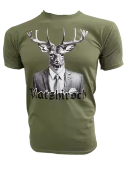 Футболка PAULGOS Platzhirsch, оливковый