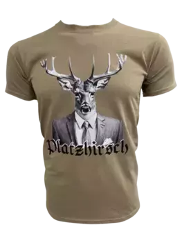 Футболка PAULGOS Platzhirsch, песочный