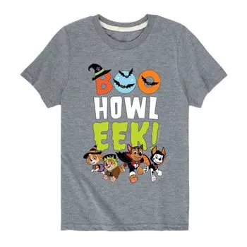 Футболка PAW Patrol Boo Howl Eek Pups для мальчиков 8–20 лет PAW Patrol