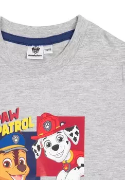 Футболка PAW PATROL, CHASE MARSHALL RUBBLE KURZRMLIG Paw Patrol, серый