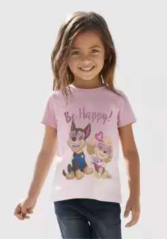 Футболка PAW PATROL, розовый