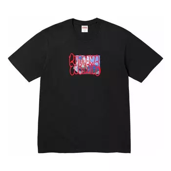 Футболка payment t-shirt 'black red' Supreme, черный