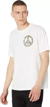 Футболка Peacenik с короткими рукавами AllSaints, цвет Optic White
