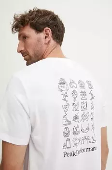 Футболка Peak Performance, белый