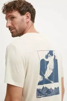 Футболка Peak Performance, бежевый