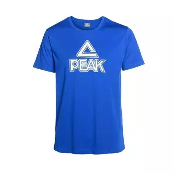 Футболка PEAK с большим логотипом унисекс, цвет blau