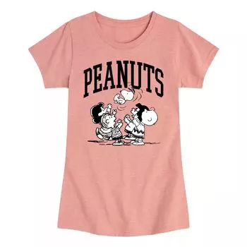 Футболка Peanuts для студенческой группы для девочек 7–16 лет Licensed Character