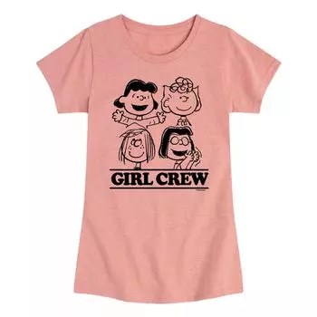 Футболка Peanuts Girl Crew для девочек 7–16 лет Licensed Character