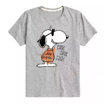 Футболка Peanuts Joe Cool с рисунком для мальчиков 8–20 лет Licensed Character