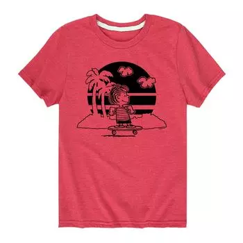 Футболка Peanuts Linus для скейтбординга для мальчиков 8–20 лет Licensed Character
