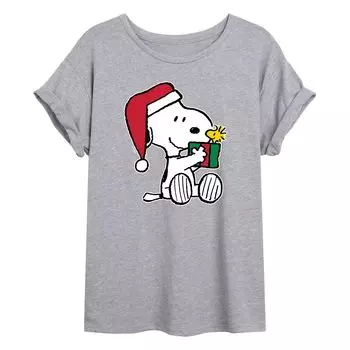 Футболка Peanuts Snoopy для юниоров с большим рисунком в подарок Licensed Character