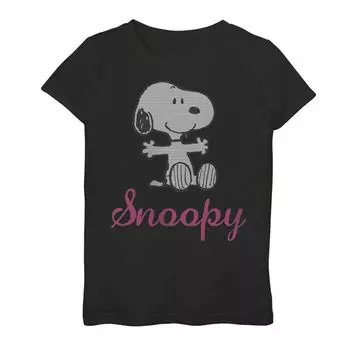 Футболка Peanuts Snoopy с рисунком «большие объятия» для девочек 7–16 лет Licensed Character