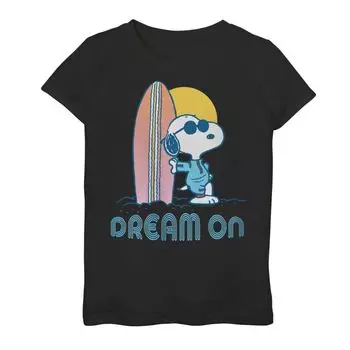 Футболка Peanuts Surf Dream для девочек 7–16 лет с рисунком Licensed Character