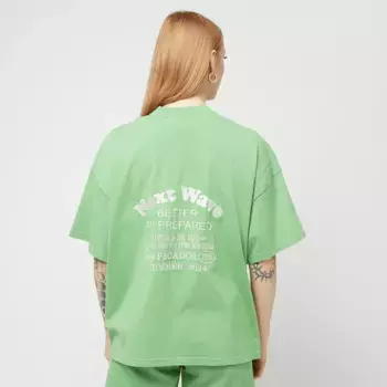 Футболка Pegador Naia Heavy Oversized Tee, зеленый/зеленый