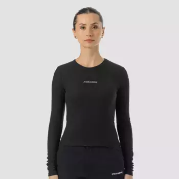 Футболка Pegador Nina Long Sleeve, черный