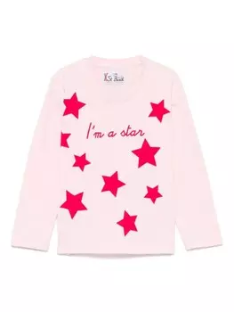 Футболка Penny MC2 Saint Barth Kids, розовый