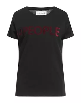 Футболка (+) People, черный