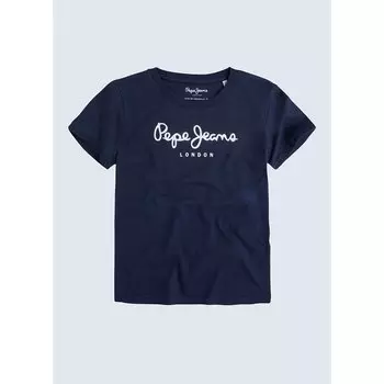 Футболка Pepe Jeans Art N Short Sleeve Crew Neck, синий