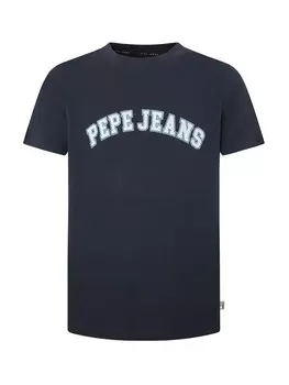 Футболка Pepe Jeans CLEMENT, ночной синий/светло-голубой