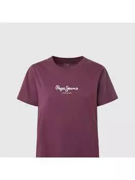 Футболка Pepe Jeans, цвет granat