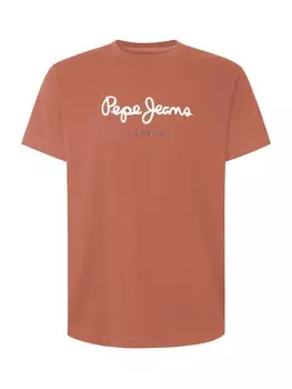 Футболка Pepe Jeans Eggo, цвет Chestnut brown