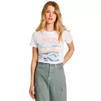 Футболка Pepe Jeans Esha, белый