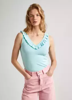Футболка Pepe Jeans "LEIRE", голубой