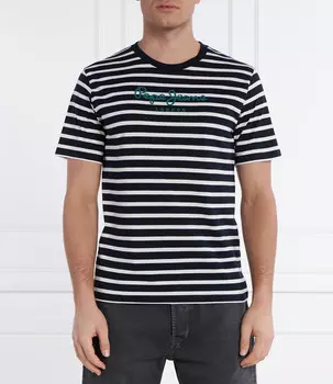 Футболка Pepe Jeans London EGGO Regular Fit, темно-синий
