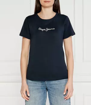 Футболка Pepe Jeans London LORETTE Regular Fit, темно-синий