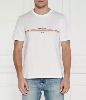 Футболка Pepe Jeans London Regular Fit, белый