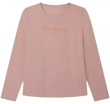 Футболка Pepe Jeans Longsleeve, розовый