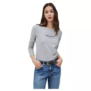 Футболка Pepe Jeans New Virginia Ls N, серый