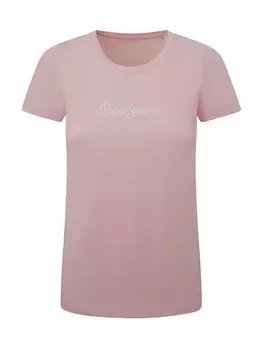 Футболка Pepe Jeans NEW VIRGINIA, темно-розовый