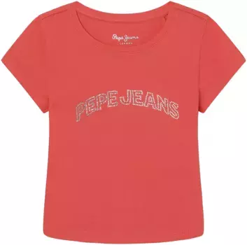 Футболка Pepe Jeans "NICOLLE", для ДЕВОЧЕК, цвет Crispy Red