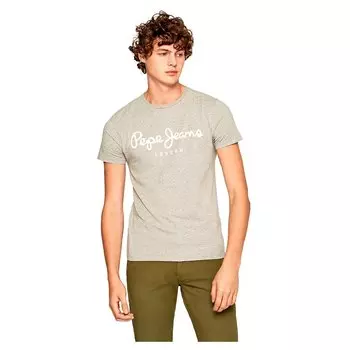 Футболка Pepe Jeans Original Stretch T-shirt, серый
